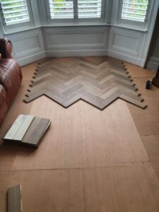 V4 herringbone engineered oak flooring from Southport Carpet Centre
