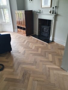 V4 herringbone engineered oak flooring from Southport Carpet Centre