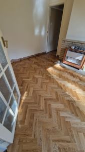 Parquet flooring fitted in Deeside by Southport Carpet Centre