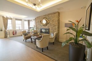 Commercial flooring supplied by Southport Carpet Centre to a Nursing & Residential Home.