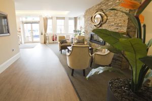 Commercial flooring supplied by Southport Carpet Centre to a Nursing & Residential Home.