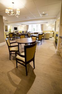 Commercial flooring supplied by Southport Carpet Centre to a Nursing & Residential Home.