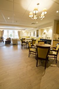 Commercial flooring supplied by Southport Carpet Centre to a Nursing & Residential Home.