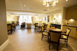 Commercial flooring supplied by Southport Carpet Centre to a Nursing & Residential Home.