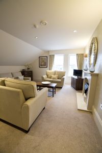 Commercial flooring supplied by Southport Carpet Centre to a Nursing & Residential Home.
