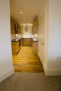 Commercial flooring supplied by Southport Carpet Centre to a Nursing & Residential Home.