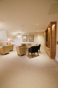Commercial flooring supplied by Southport Carpet Centre to a Nursing & Residential Home.