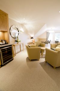Commercial flooring supplied by Southport Carpet Centre to a Nursing & Residential Home.