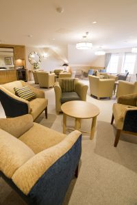 Commercial flooring supplied by Southport Carpet Centre to a Nursing & Residential Home.