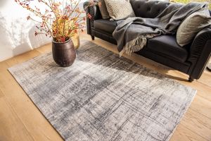 Grey Louis De Poortere Rugs available from Southport Carpet Centre