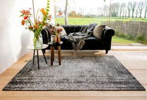Grey Louis De Poortere Rugs available from Southport Carpet Centre