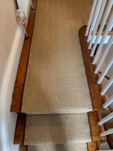 Sisal flooring supplied & installed by Southport Carpet Centre