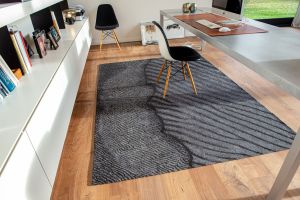 Grey & charcoal Louis De Poortere Rugs available from Southport Carpet Centre